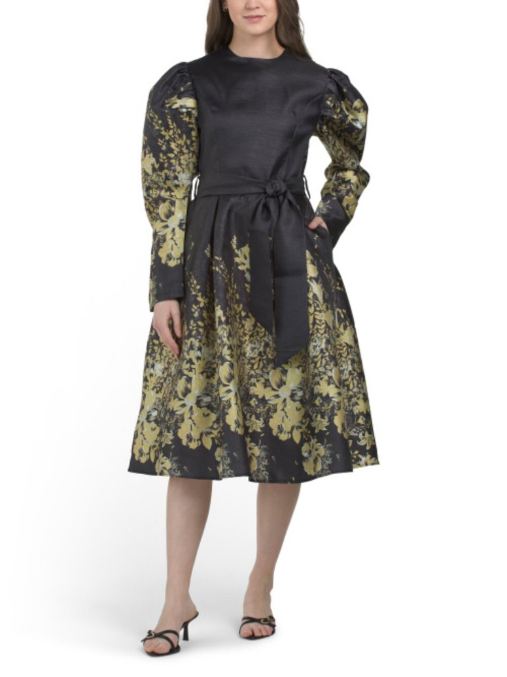 NANCY YANG Floral Dress